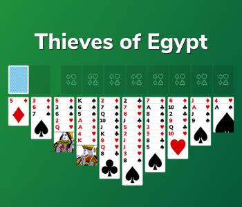 thieves of egypt solitaire - play instantly PEGI 3